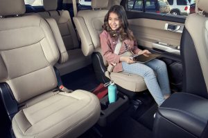 Child in Backseat 2021 Ford Explorer